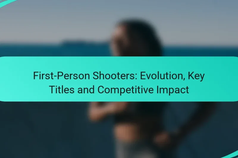 First-Person Shooters: Evolution, Key Titles and Competitive Impact
