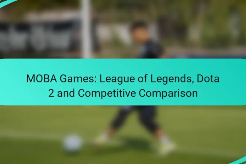 MOBA Games: League of Legends, Dota 2 and Competitive Comparison